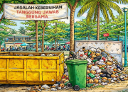Lonjakan Wisatawan Picu Sampah di Pangandaran Tembus 30 Ton per Hari