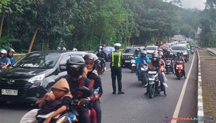 Puncak Arus Balik di Kota Banjar, Rekayasa Lalu Lintas Disiapkan di Simpang Cisaga