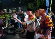 Sambut Lebaran, Polisi di Pangandaran Gelar Lomba Ngadulag