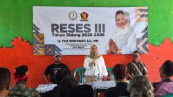 Reses di Pangandaran, Tina Wiryawati Tampung Aspirasi Air Bersih dan MCK Sekolah di Majingklak