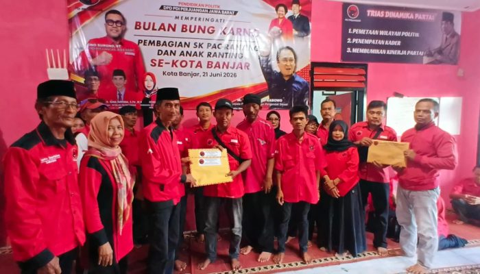 Haul Bung Karno, PDIP Kota Banjar Dorong Kader Warisi Semangat dan Ideologi Sang Proklamator