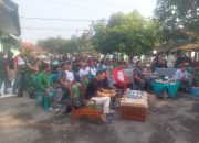 Ratusan Warga Nobar Piala Dunia Bersama TNI di Koramil 1313/Banjar