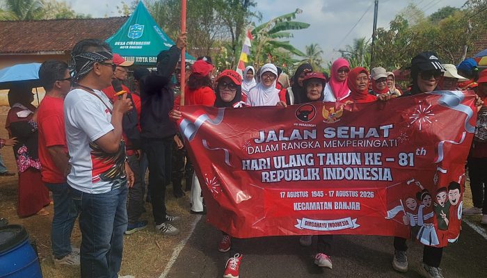 Ratusan Warga Cibodas Semarakkan HUT RI ke-81 Bersama PDI Perjuangan