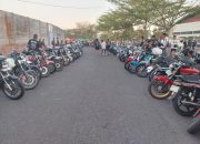 Sewindu Honda Klasik, Ribuan Pecinta Motor Klasik Hadir di Kota Banjar