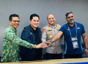 Erick Thohir dan Kapolda Jabar Cek Si Jalak Harupat Jelang FIFA ASEAN Cup