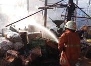 Pabrik Tahu di Banjar Terbakar Saat Produksi, Kerugian Ditaksir Rp70 Juta