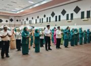 Peringati HKG PKK ke-54, Hj. Hetty Sudarsono Luncurkan Lagu dan Senam Banjar Masagi