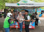 Jumat Berkah, Jabar Bergerak-HIPMI Banjar Bagikan 350 Paket Makanan