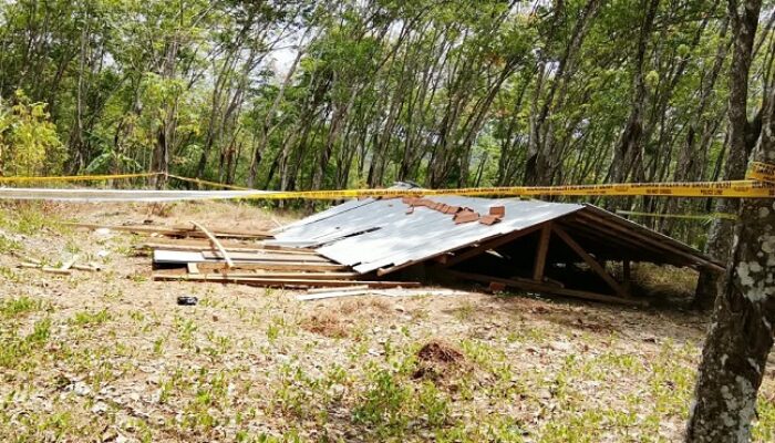 GMNI Banjar Sampaikan Lima Tuntutan Usai Dugaan Perobohan Sekretariat Petani